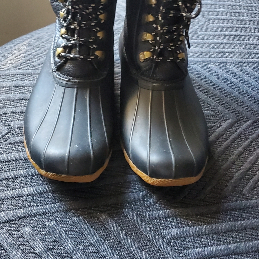 Sperry X GOOP Duck Boots w/fur Size 11 LIMITED EDITION